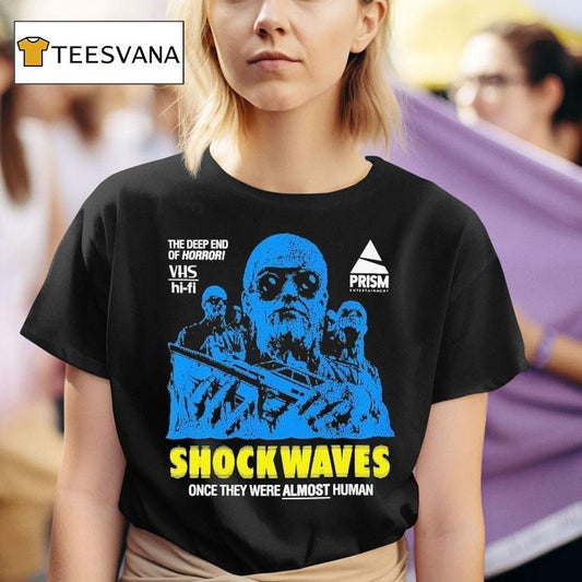 Shock Waves Once They Were Almost Human The Deep End Of Horror Shirt
