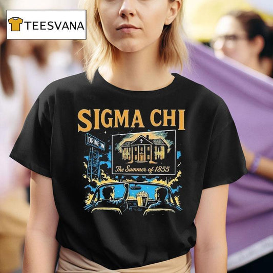 Sigma Chi The Summer Of 1855 Drive In Shirt