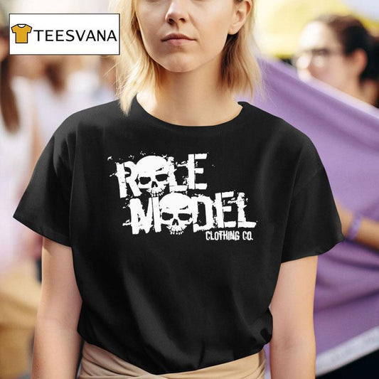 Simple Plan Role Model Skull Shirt
