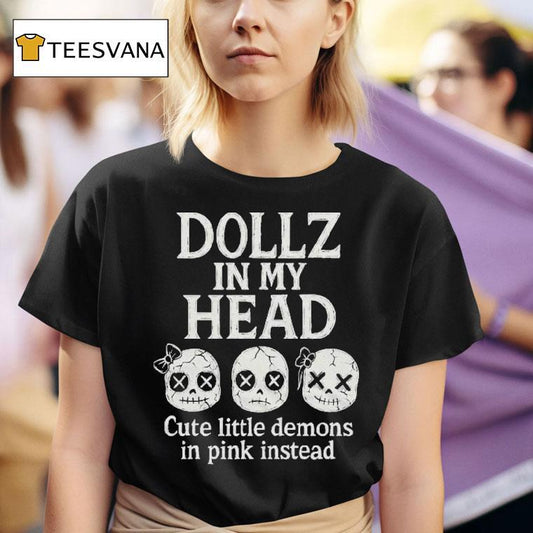 Slaughter Suite Dollz In My Head Cute Little Demons In Pink Instead Shirt