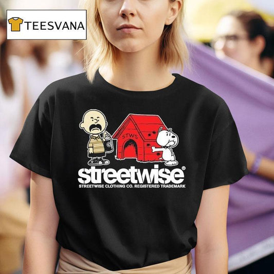 Snoopy And Charlie Brown Streetwise Carlos Shirt