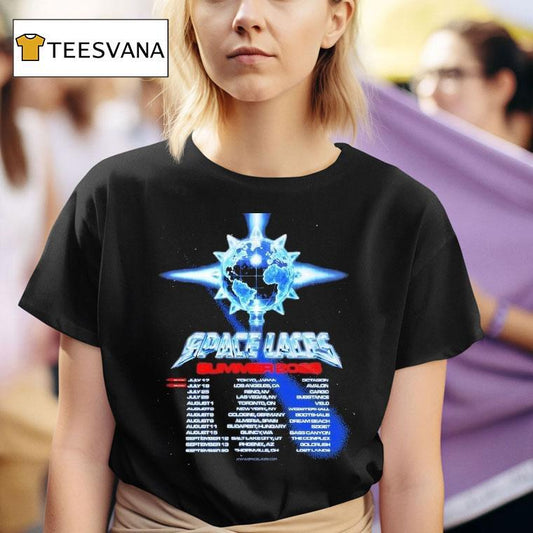 Space Laces Summer 2025 Tour Dates Shirt