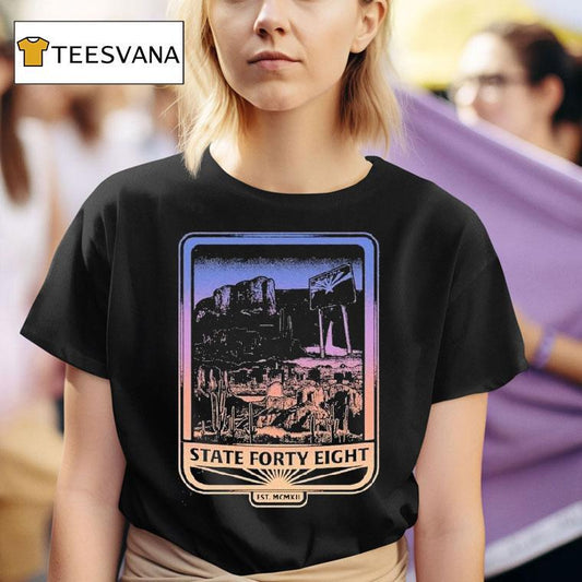State Forty Eight Welcome To Az Shirt