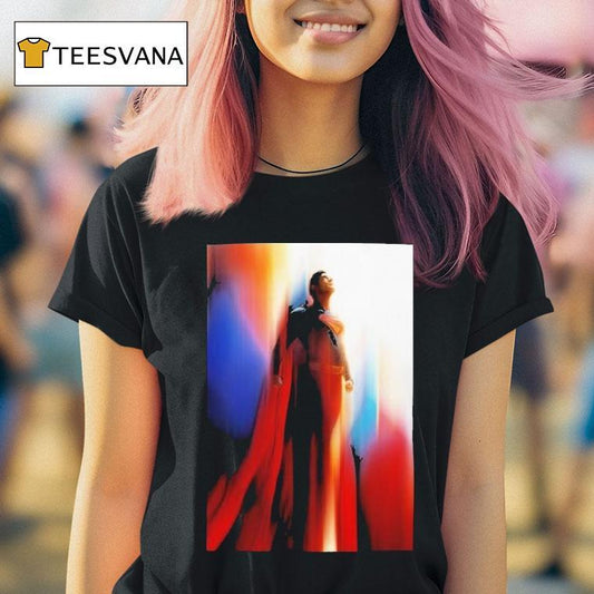Superman Look Up 2025 Movie Shirt