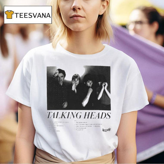 Talking Heads X Welcome Track List Shirt