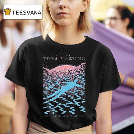 Tedeschi Trucks Band Aug 12 2025 The Greek Theatre In Berkeley Ca Shirt