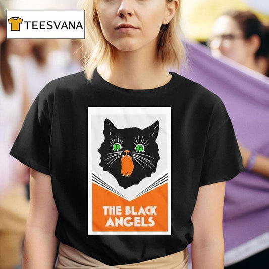 The Black Angels Black Cat Shirt