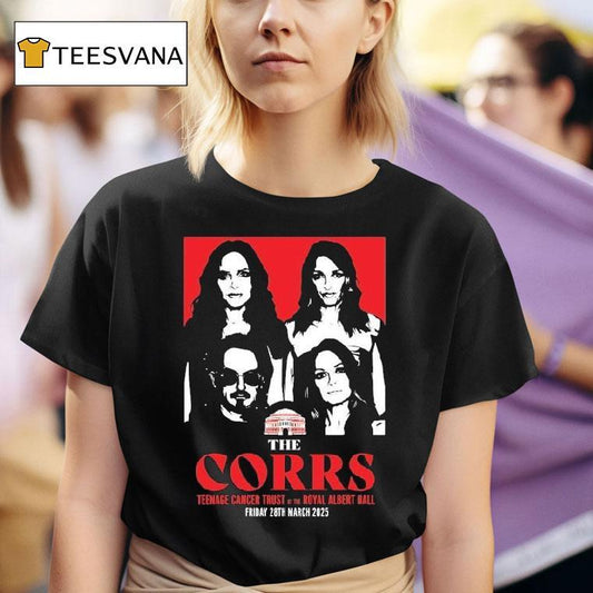 The Corrs Nage Cancer Trust At The Royal Albert Hall Friday 28th March 2025 Shirt