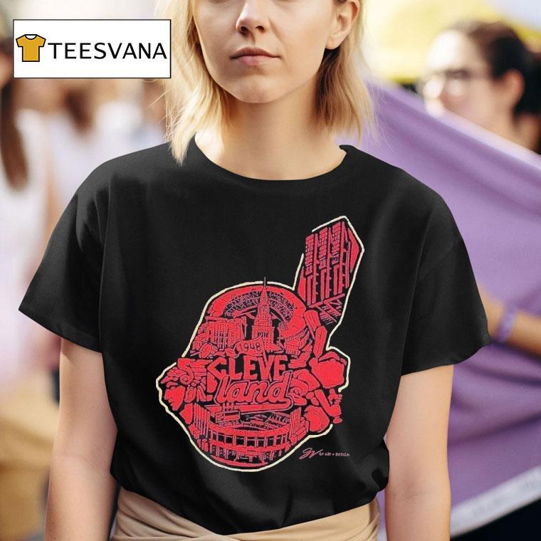 The History Of Cleveland Guardians Head Mascot Shirt