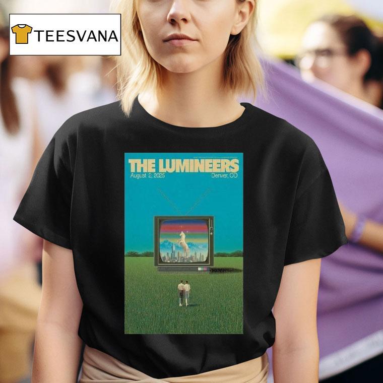 The Lumineers August 2, 2025 Empower Field At Mile High, Denver, Co Tv Horse Shirt