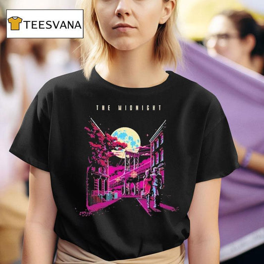The Midnight 8-bit Bridge Shirt