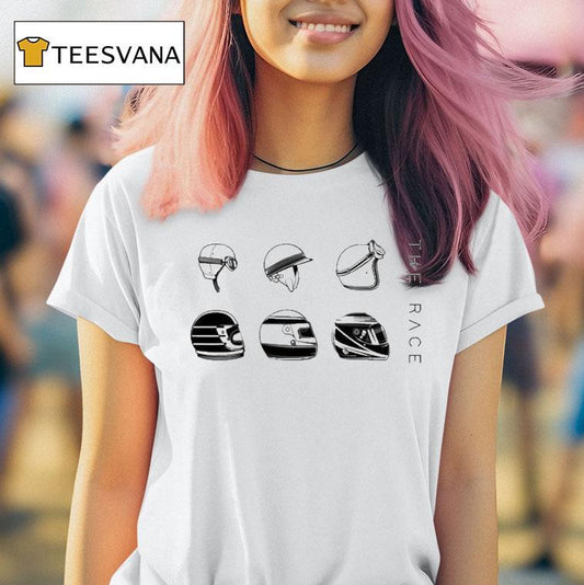 The Race Helmet Evolution Shirt
