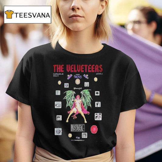 The Velvers Hamtramck, Mi At Small's Aug 4, 2025 Shirt
