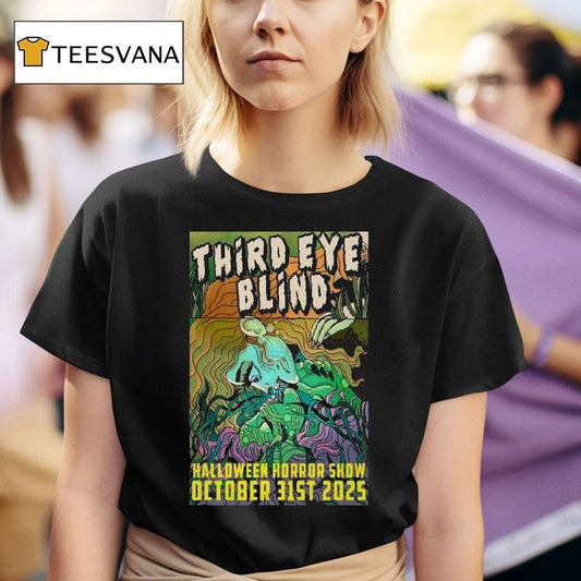Third Eye Blind Tour Philadelphia, Pa 10.31.2025 Halloween Horror Show Shirt