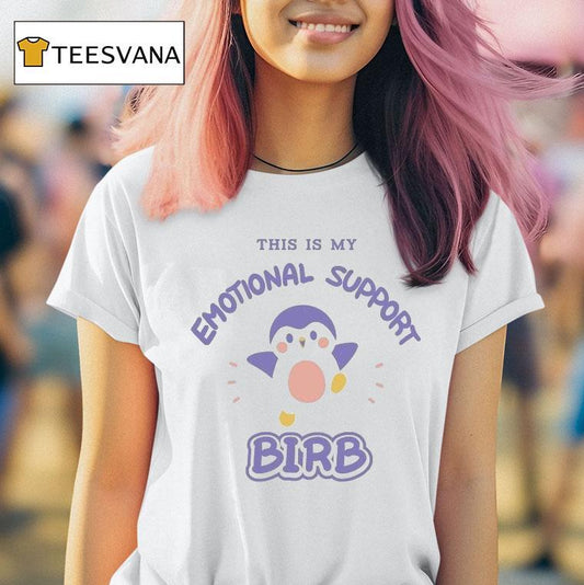 This Is My Emotional Support Birb Finch Shirt