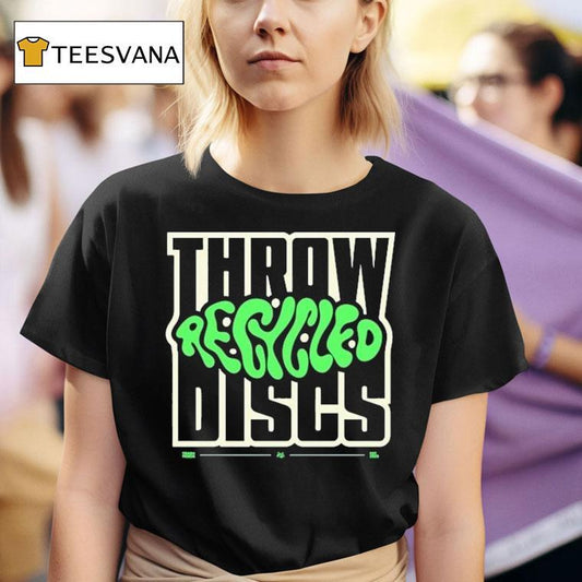 Throw Recycled Discs Trash Panda Disc Golf Est 2020 Shirt