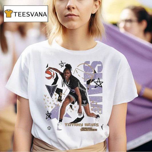 Tiffany Hayes Slam Golden State Valkyries Wnbpa Shirt