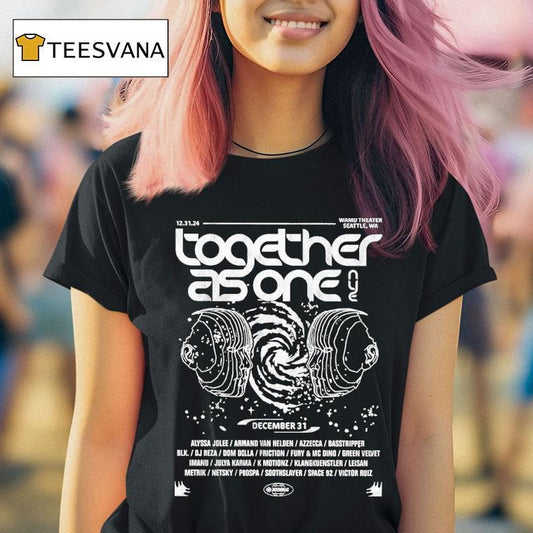 Together As One Wamu Theater Seattle Wa Vortex Shirt