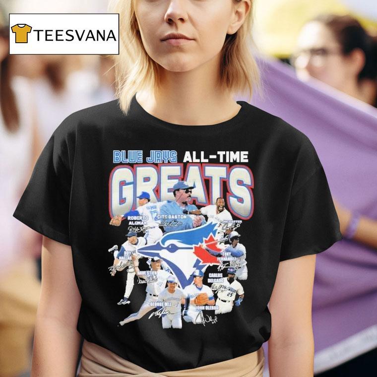 Toronto Blue Jays All Time Greats Signatures Shirt