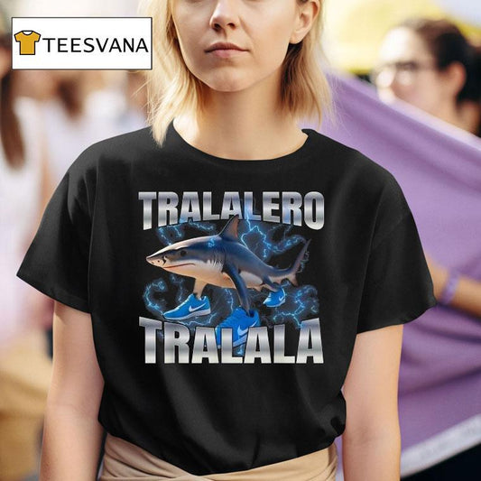 Tralalero Tralala Shark Nike Shirt