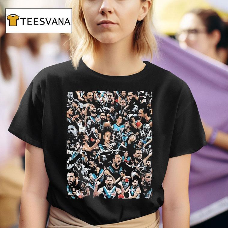 Travis Boak Retirement Port Adelaide Shirt
