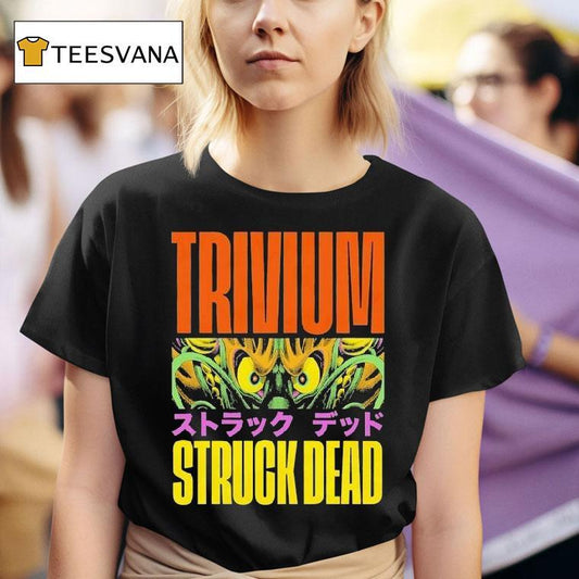 Trivium Struck Dead Dragon Eye Shirt