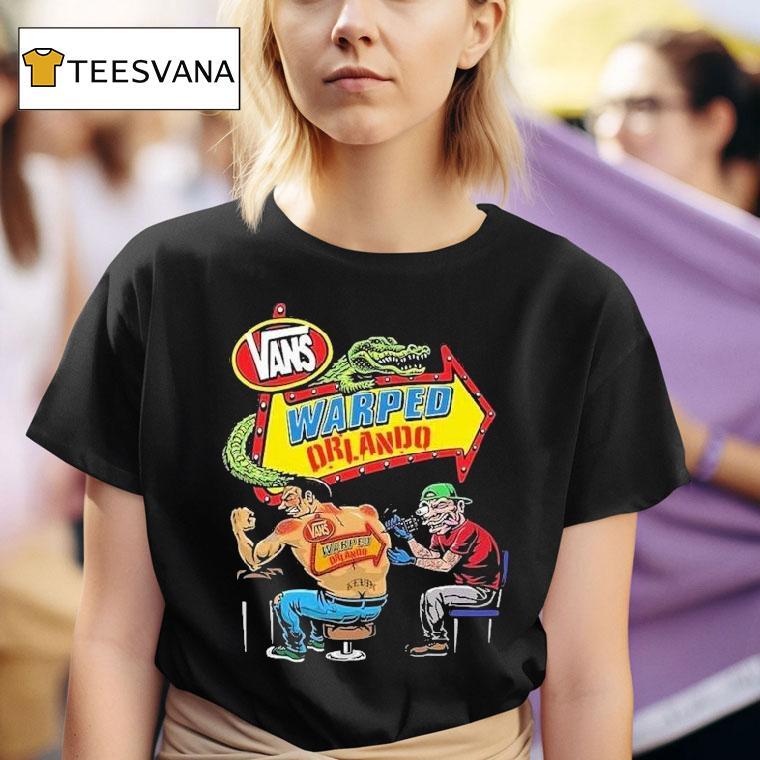 Vans Warped Tour On 2025 November 15th And 16th In Orlando Fl At Camping World Stadium Shirt