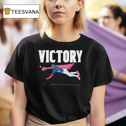 Victory Victor Robles Superhero Seattle Mariners Baseball Shirt