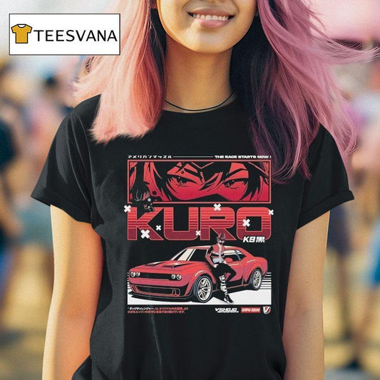 Vshojo X Senpai Squad Kuro The Race Starts Now Shirt