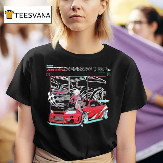 Vshojo X Senpai Squad Zentreya Shirt