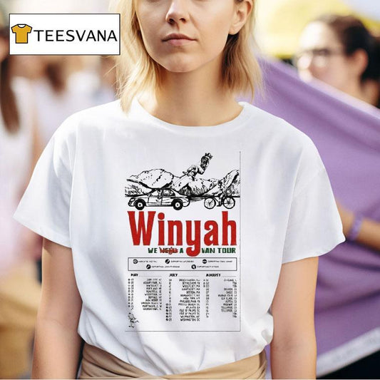 Winyah We Bought A Van Summer Tour 2025 Dates Shirt