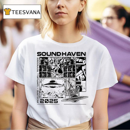 Wobble Factory Sound Haven 2025 Ufo Shirt