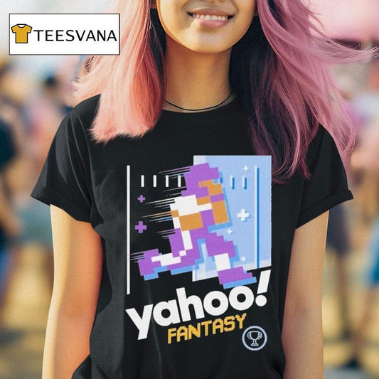 Yahoo Fantasy 8 Bit Shirt