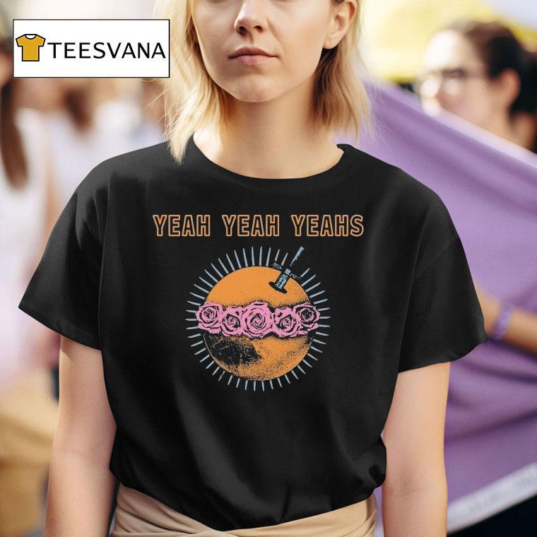 Yeah Yeah Yeahs Moon Rose Sword Shirt