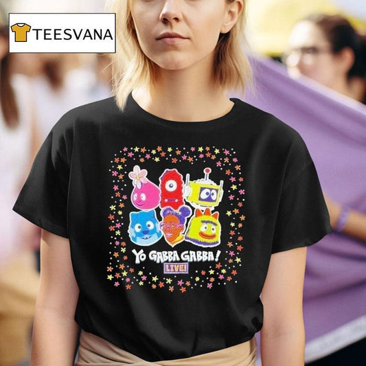 Yo Gabba Gabba Live! Tour 2025 Shirt