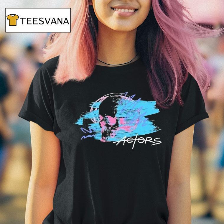 Actors Painted Skull Shirt