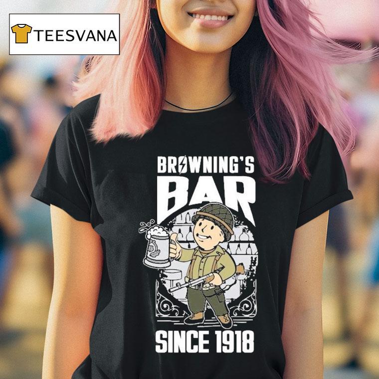 Administrative Results Browning's Bar Since 1918 Shirt