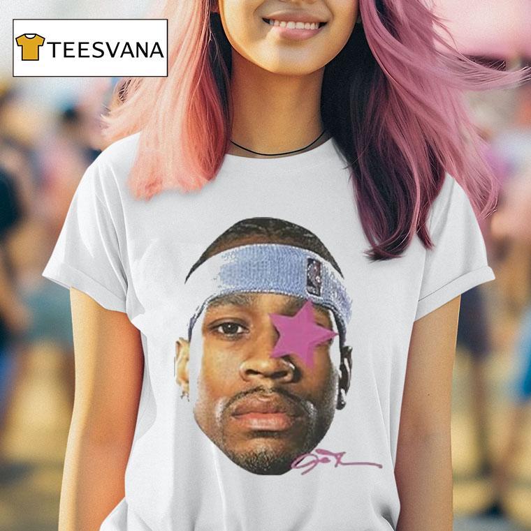 Allen Iverson Big Head Star Signature Shirt