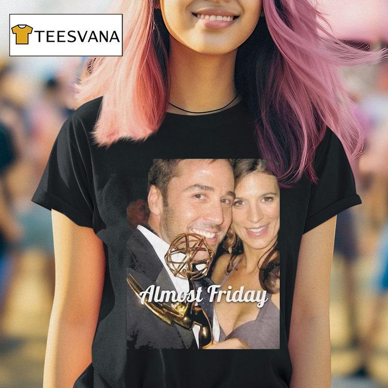 Almost Friday Mr. And Mrs. Gold Perrey Reeves Aaron Fox Shirt