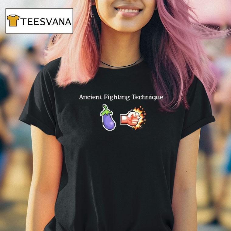 Ancient Fighting Technique Pixel Shirt