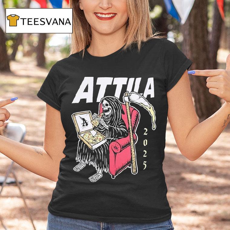 Attila Pizza Grim Reaper Sofa 2025 Shirt
