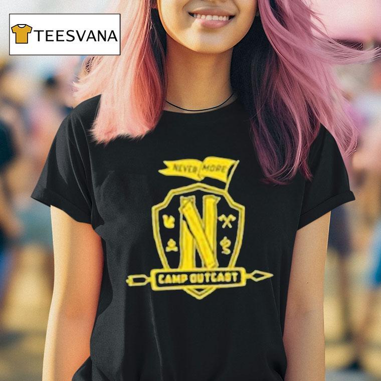 Barry Dort Wednesday Season 2 Nevermore Camp Outcast Shirt