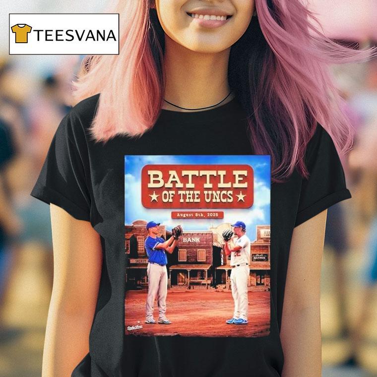 Battle Of The Uncs In Los Angeles Ca On August 8 2025 Western Showdown Shirt