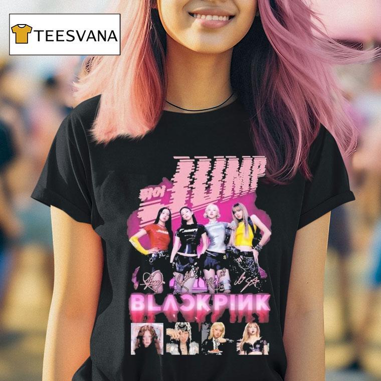 Blackpink Jump Signatures Shirt