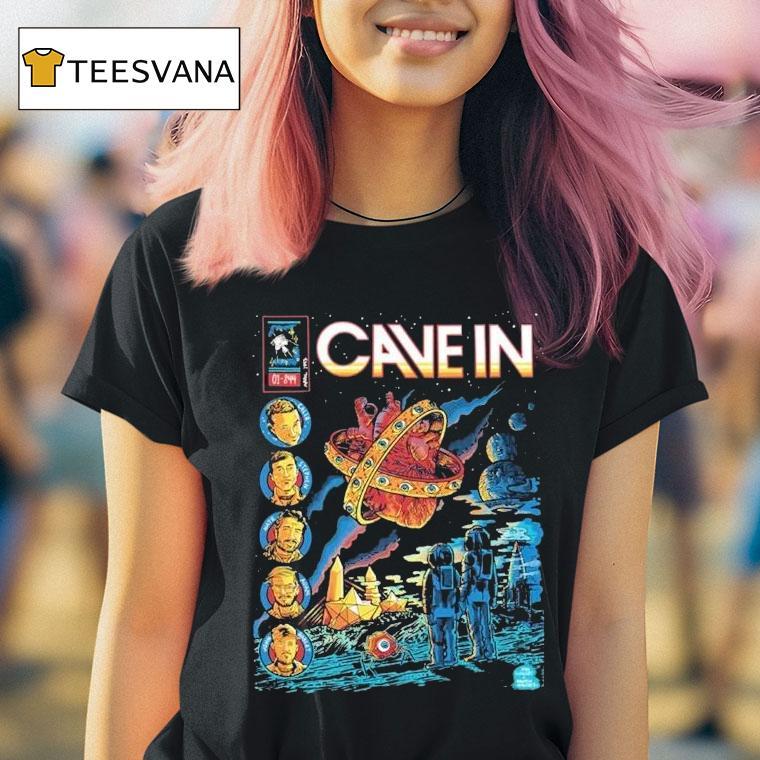 Cave In Beyond The Pendulum By Kristin And Brian Walsby Shirt