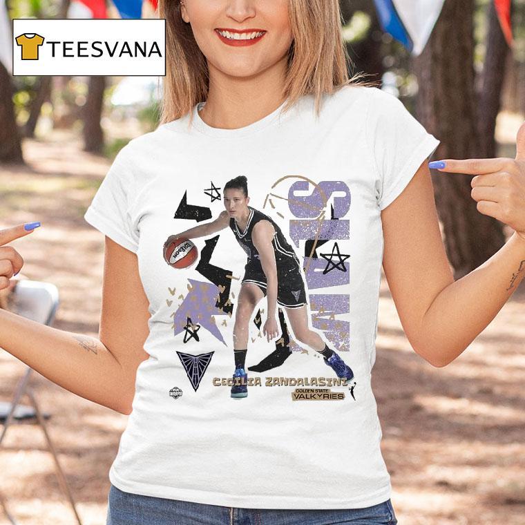 Cecilia Zandalasini Slam Golden State Valkyries Wnbpa Shirt