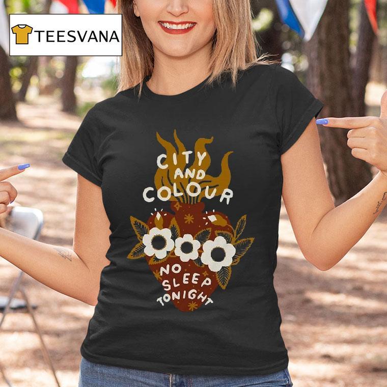 City And Colour No Sleep Tonight Delaware Shirt