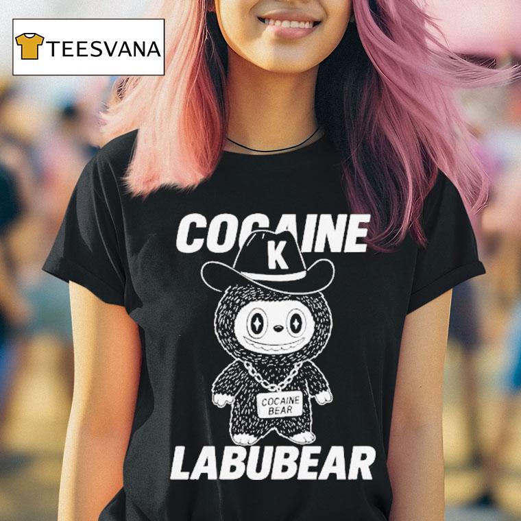 Cocaine Labubear Cocaine Bear X Labubu Shirt