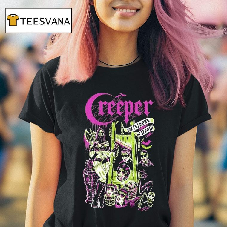 Creeper Mistress Of Death Sol Rac Shirt