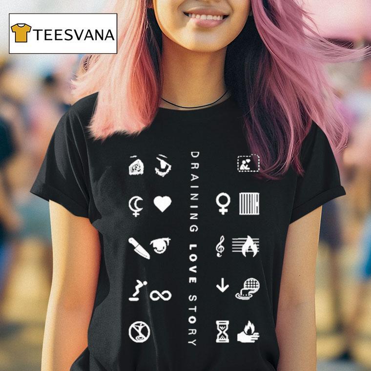 Cynthoni Draining Love Story Icons Shirt